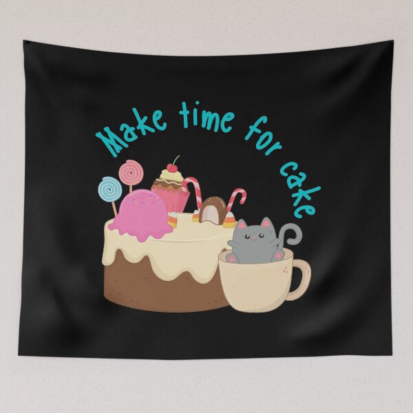 Item preview, Make time for cake designed and sold by Scribblehound.