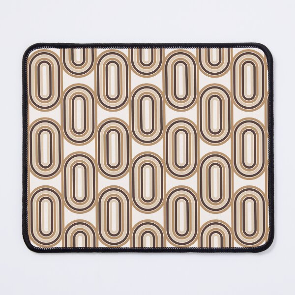 Item preview, Vintage Retro Oblong Circle Pattern designed and sold by AfropunkDesigns.