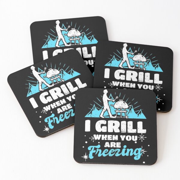 Item preview, Winter Grilling T-ShirtOutdoor BBQ Winter Grill Grilling designed and sold by BeaDouris.