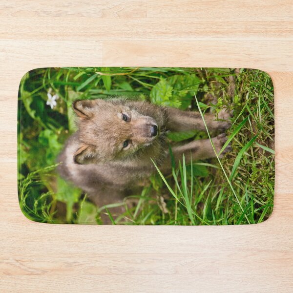 Item preview, Timber Wolf Pup designed and sold by WolvesOnly.