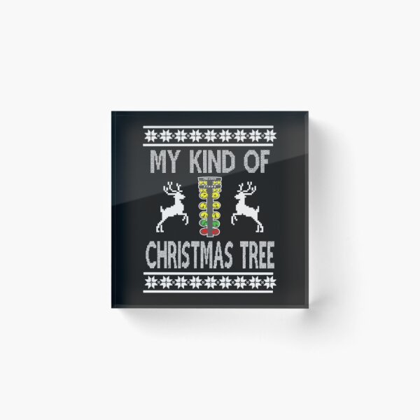 Item preview, My kind drag racing tree christmas designed and sold by ClamenTaon.