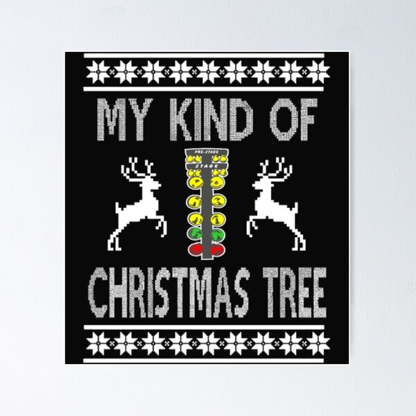 Item preview, My kind drag racing tree christmas designed and sold by ClamenTaon.