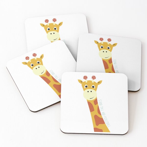 Item preview, Funny Pickleball Giraffe Quote designed and sold by whyitsme.