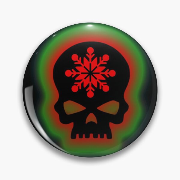 Item preview, Goth Snowflake Skull designed and sold by amanda150771.