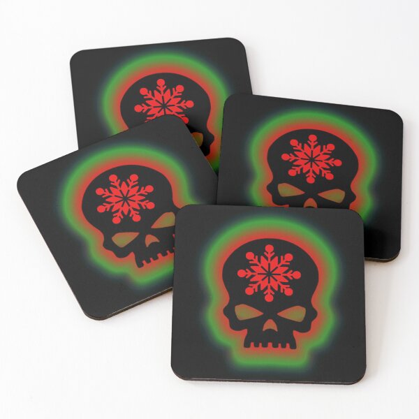 Item preview, Goth Snowflake Skull designed and sold by amanda150771.