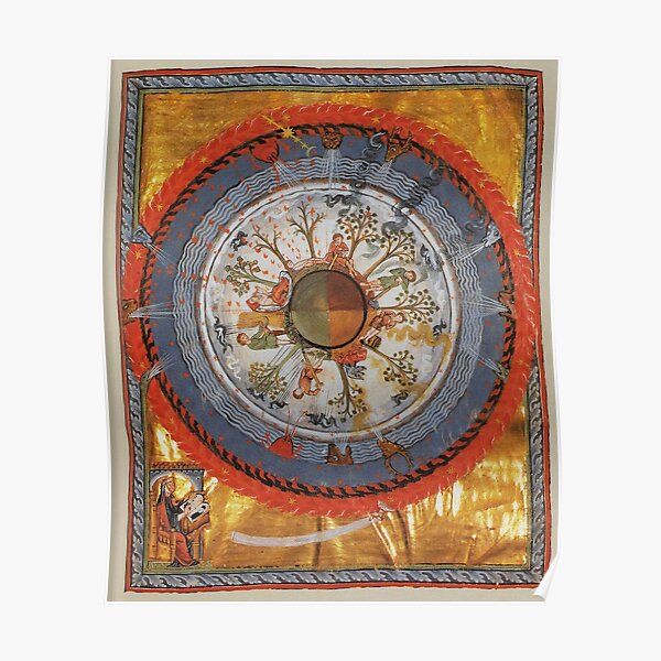 ILLUMINATION by Hildegard von Bingen Poster