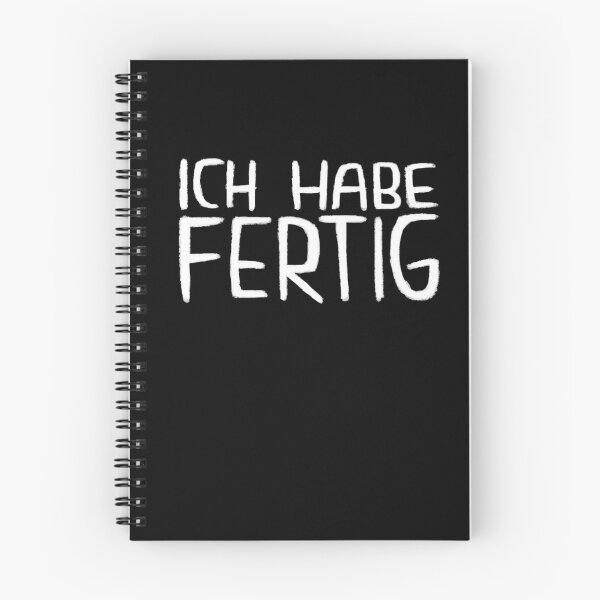 Item preview, Ich Habe Fertig, German, Lustiger Handwerker Spruch designed and sold by badlydrawnbabe.