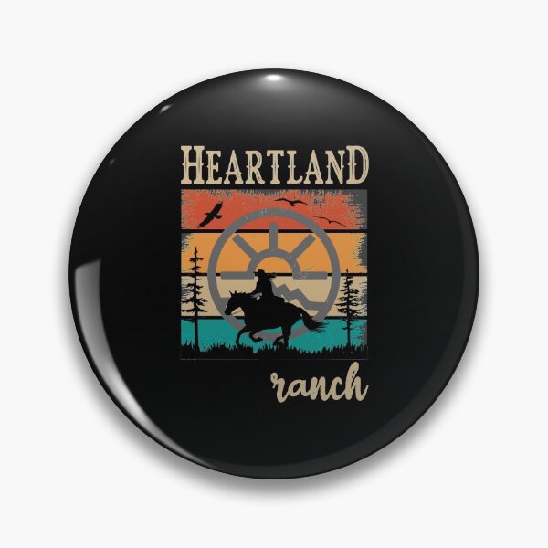 Item preview, Heartland,Heartland Ranch,sunset heartland,Heartland Retro Vintage, Horse Lovers, Horse Owner   (1) designed and sold by BaileyBearArt.