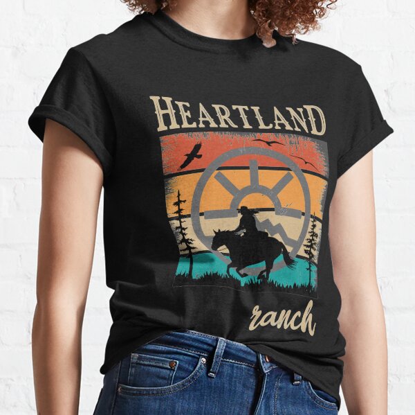 Item preview, Heartland,Heartland Ranch,sunset heartland,Heartland Retro Vintage, Horse Lovers, Horse Owner   (1) designed and sold by BaileyBearArt.