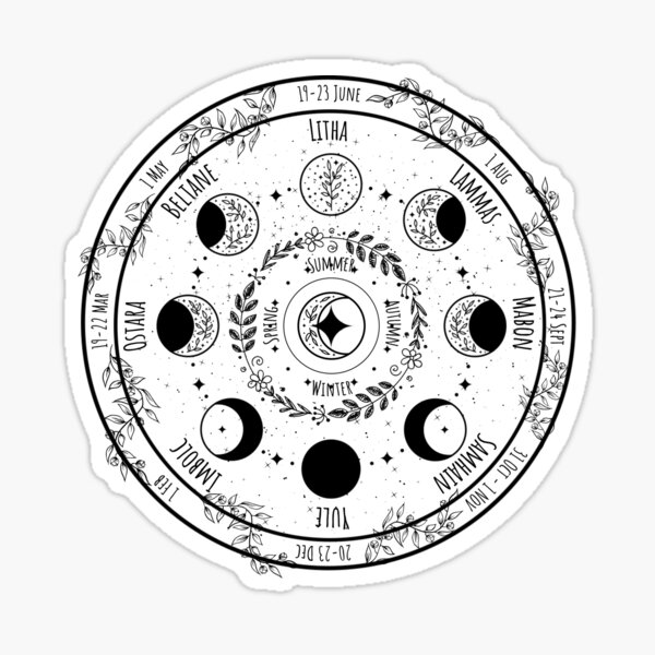 Item preview, Pagan Calendar designed and sold by MF-Designsltd.
