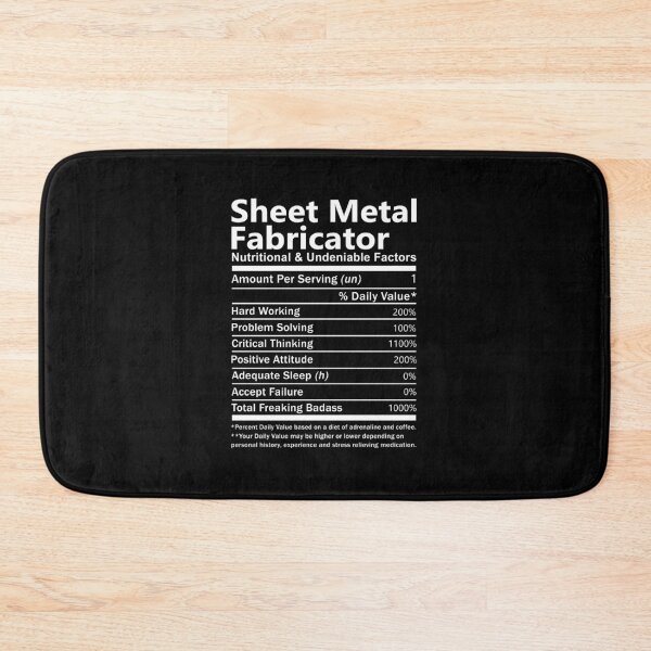 Item preview, Sheet Metal Fabricator T Shirt - Nutritional and Undeniable Factors Gift Item Tee designed and sold by oslandefren.