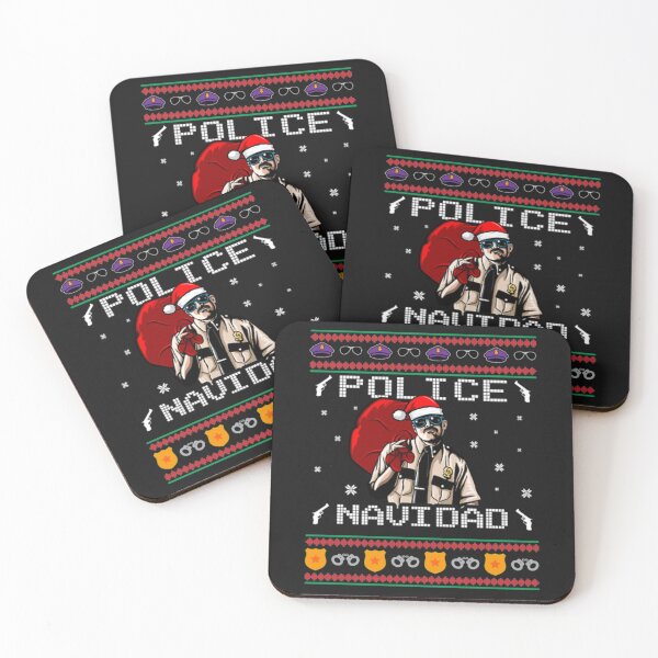 Item preview, Police Navidad Policeman Christmas designed and sold by ClamenTaon.