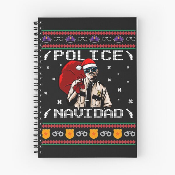 Item preview, Police Navidad Policeman Christmas designed and sold by ClamenTaon.