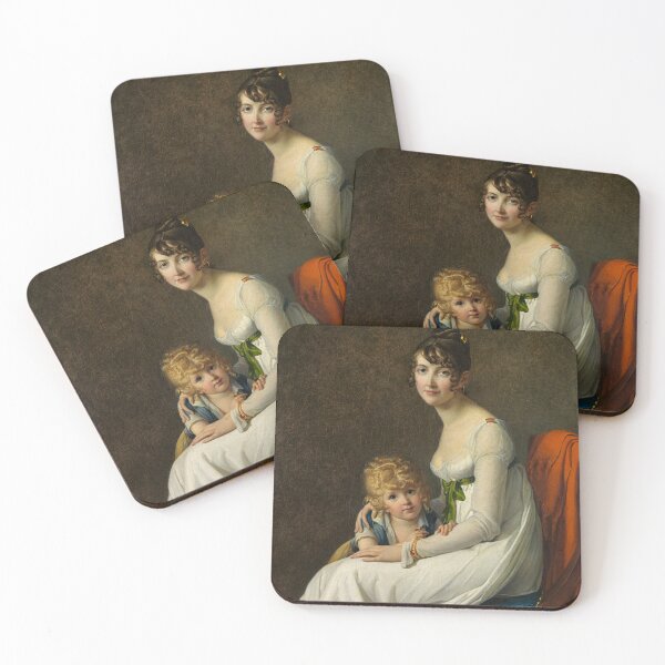 Item preview, Madame Philippe Panon Desbassayns de Richemont (Jeanne Eglé Mourgue, 1778–1855) and Her Son, Eugène (1800–1859) - Marie Guillelmine Benoist designed and sold by brushandframes.