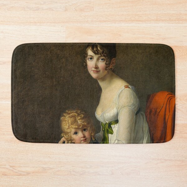 Item preview, Madame Philippe Panon Desbassayns de Richemont (Jeanne Eglé Mourgue, 1778–1855) and Her Son, Eugène (1800–1859) - Marie Guillelmine Benoist designed and sold by brushandframes.