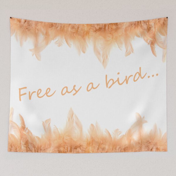 Aperçu de l'œuvre Libre comme un oiseau créée et vendue par PausePapote.