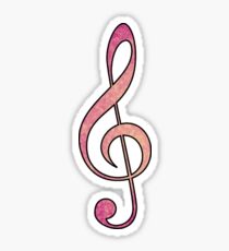 Treble Clef Sticker