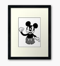 Crazy Framed Print