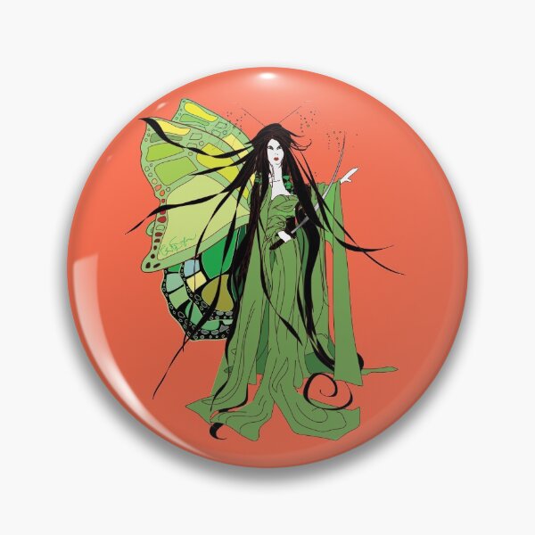 Item preview, Green butterfly designed and sold by InfinitePathArt.