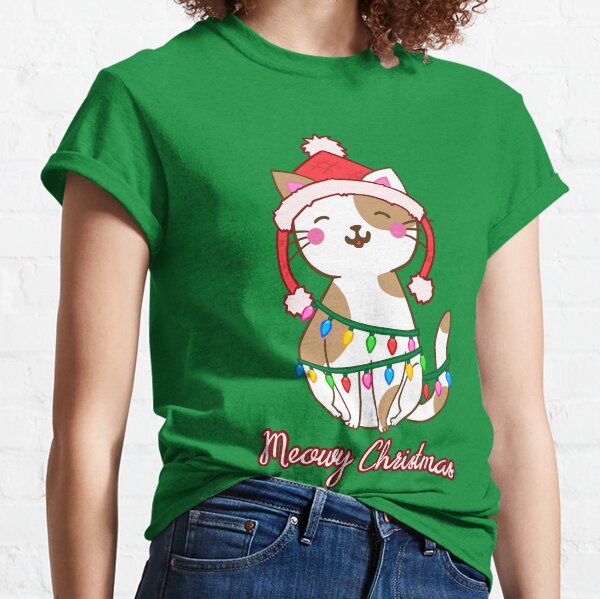 Item preview, Meowy Christmas designed and sold by PurfectlyBrewed.