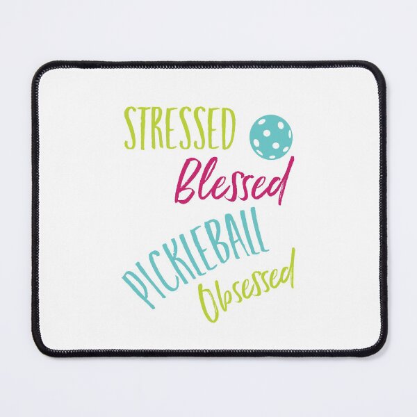 Item preview, Funny Pickleball Stressed Blessed Pickleball Obsessed designed and sold by whyitsme.
