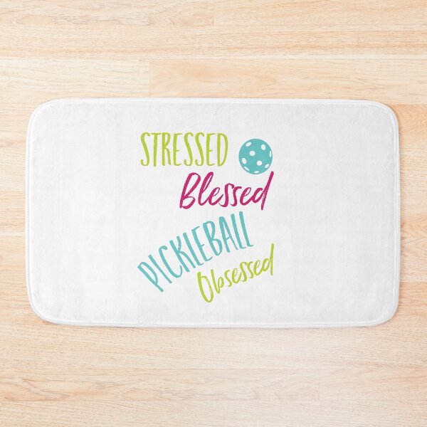 Item preview, Funny Pickleball Stressed Blessed Pickleball Obsessed designed and sold by whyitsme.