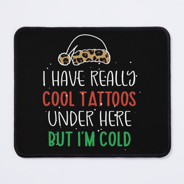 Item preview, Leopard Hat Tattoos Girl Lover - Cool Tattoos Under Here But I'm Cold - Christmas Tattoos Gift Lover designed and sold by Run to Creations.