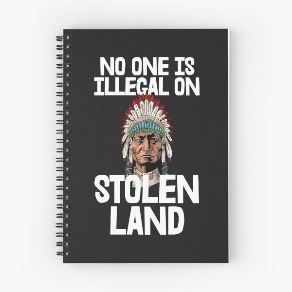 Item preview, No One Is Illegal On Stolen Land designed and sold by Bendthetrend.