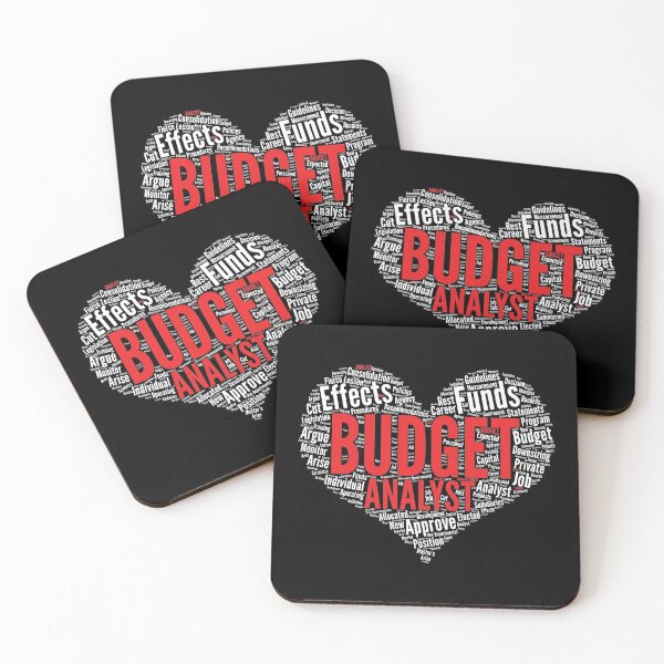 Item preview, Budget Analyst Heart Shape Word Cloud Design Finance design designed and sold by theodoros20.
