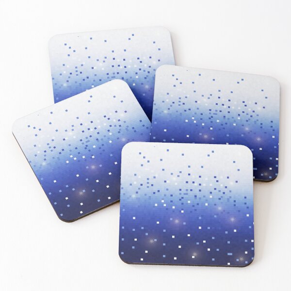 Item preview, Blue Square Confetti designed and sold by bloomingvine.