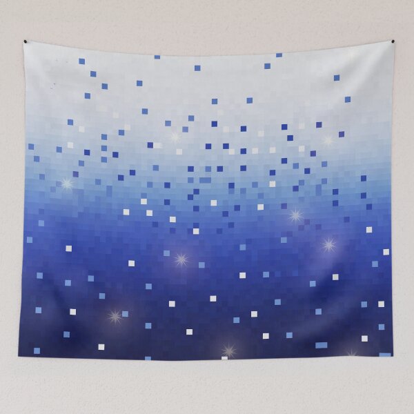 Item preview, Blue Square Confetti designed and sold by bloomingvine.
