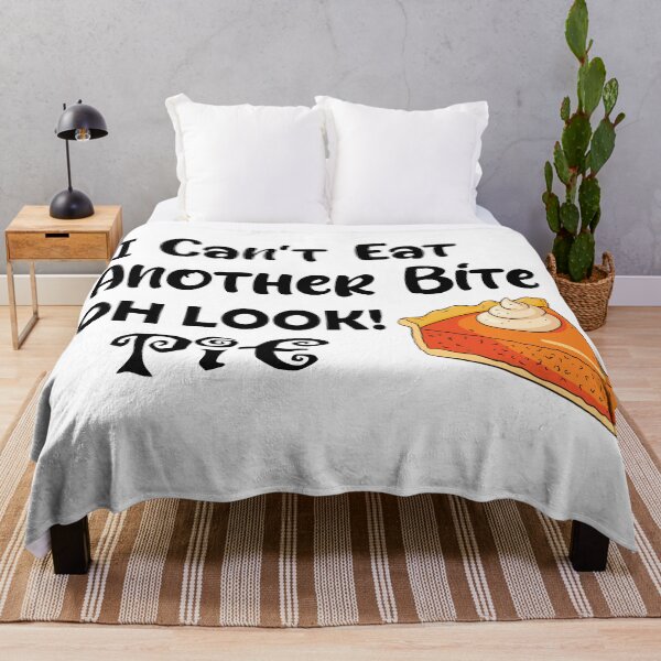 Item preview, Cant Eat Another Bite Oh Look Pie Funny Thanksgiving Day Long designed and sold by CoolButFunny.