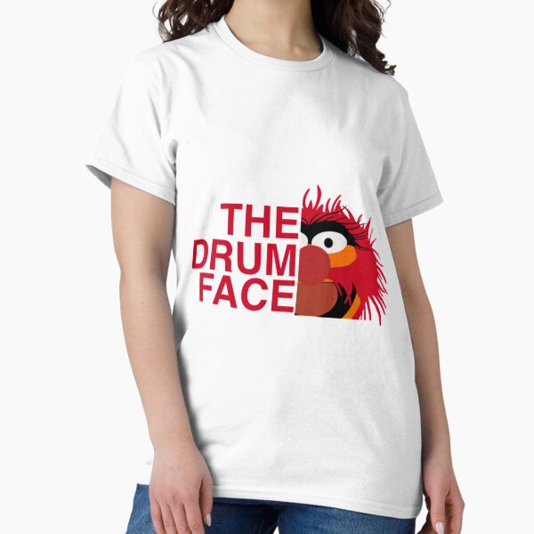 Vista previa del artículo con la obra «Muppets Animal The Drum Face», diseñado y vendido por MattConnolly.