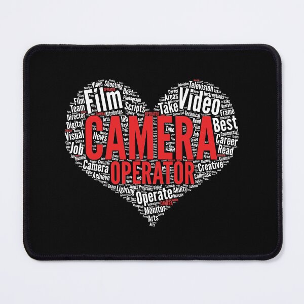 Item preview, Camera Operator Heart Shape Word Cloud Design for Filmmaker graphic designed and sold by theodoros20.