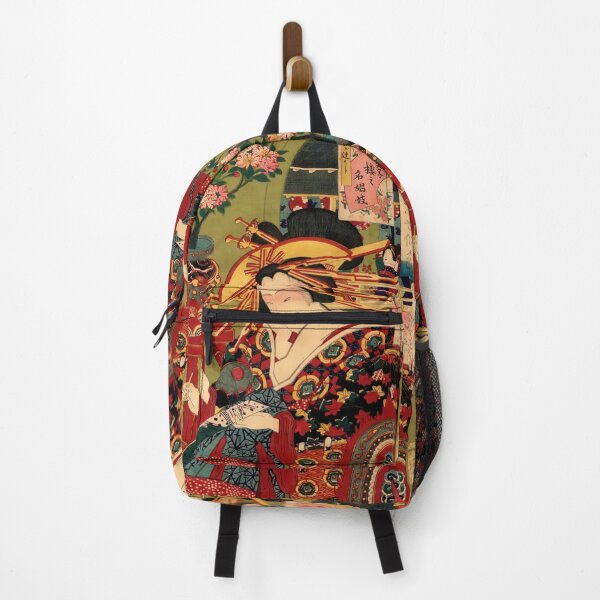 Item preview, Courtesan of the House of Daimonji by Fusatane Utagawa designed and sold by ReimagineStore.