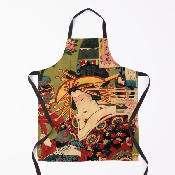 Item preview, Courtesan of the House of Daimonji by Fusatane Utagawa designed and sold by ReimagineStore.