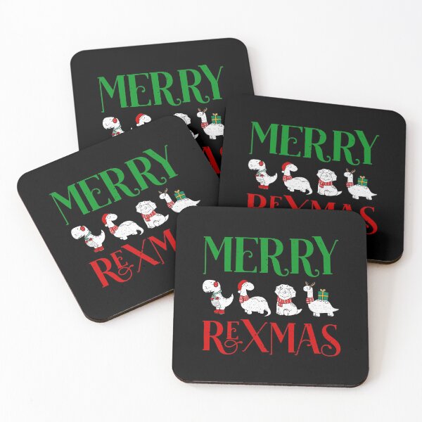 Item preview, Merry Rexmas - Cute Dinosaurs designed and sold by DesignoresLTD.