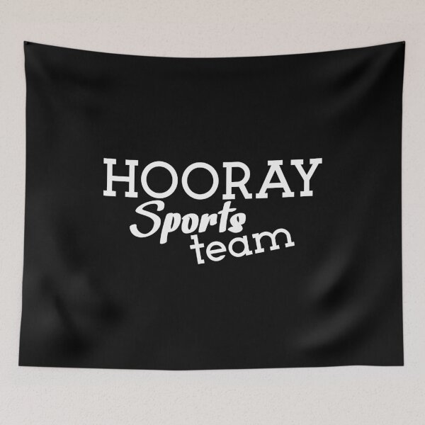 Item preview, Hooray sports team For Sport Fanclub designed and sold by Unicorny-Design.