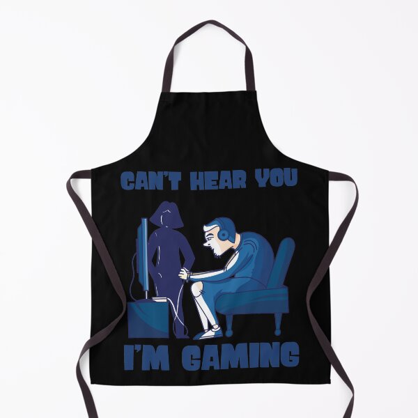 Item preview, Can't Hear You I'm Gaming - Gamer print designed and sold by theodoros20.