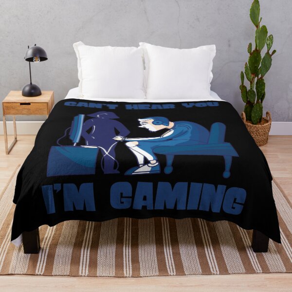 Item preview, Can't Hear You I'm Gaming - Gamer print designed and sold by theodoros20.