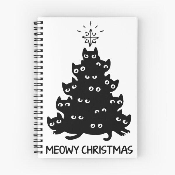 Artikelvorschau, Meowy Weihnachtsbaum entworfen und verkauft von D3monic.