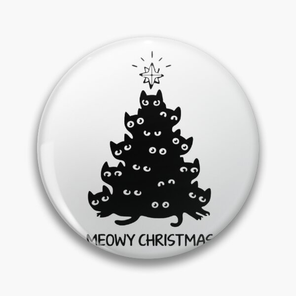 Artikelvorschau, Meowy Weihnachtsbaum entworfen und verkauft von D3monic.