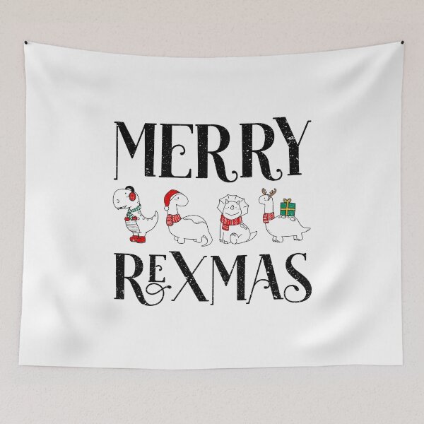 Item preview, Pretty Dinosaur Merry Rexmas designed and sold by DesignoresLTD.