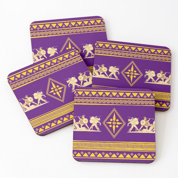 Item preview, Kalos ancient Greece original design brown yellow edition designed and sold by angelisart.