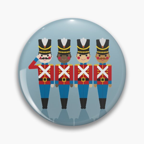 Item preview, Christmas Toy Soldiers Line Up designed and sold by VicEllisArt.