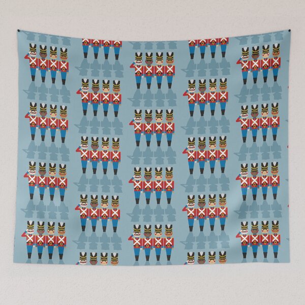 Item preview, Christmas Toy Soldiers Line Up designed and sold by VicEllisArt.