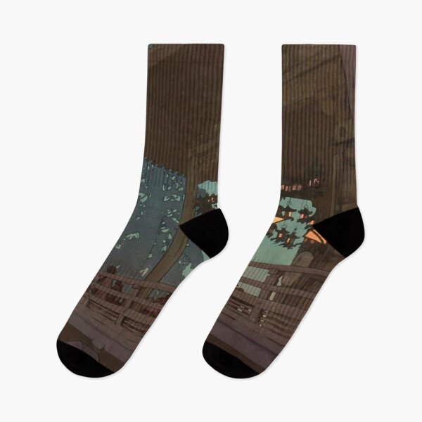 Item preview, Evening in Nara by Hiroshi Yoshida designed and sold by ReimagineStore.
