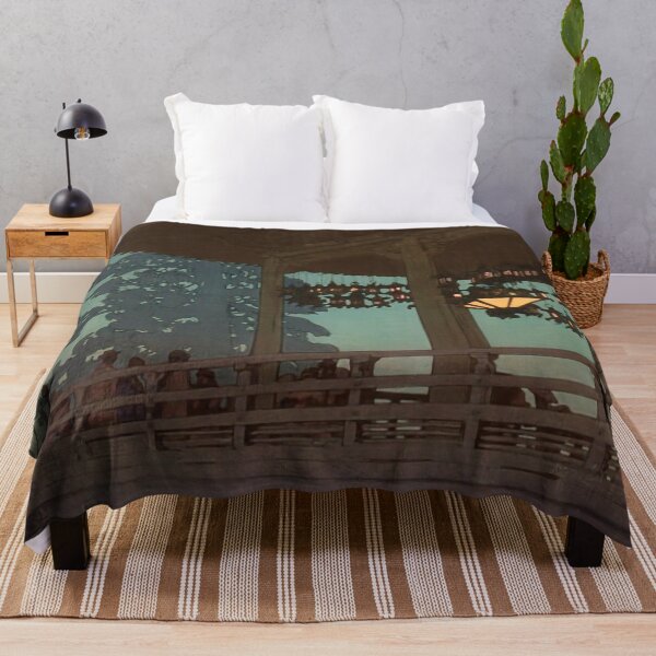 Item preview, Evening in Nara by Hiroshi Yoshida designed and sold by ReimagineStore.