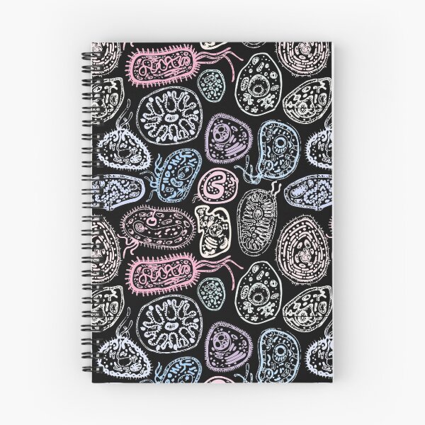 Item preview, Pastel Microbes Seamless Pattern designed and sold by labstud.