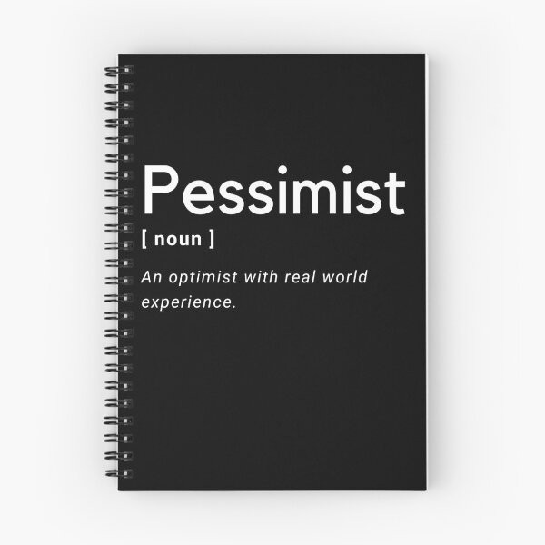 Item preview, Pessimist definition designed and sold by Amine-Creation.